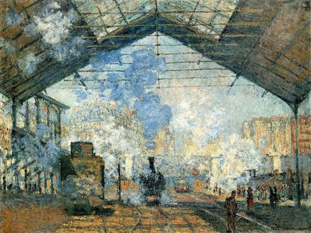 La Gare Saint-Lazare, Claude Monet 1877